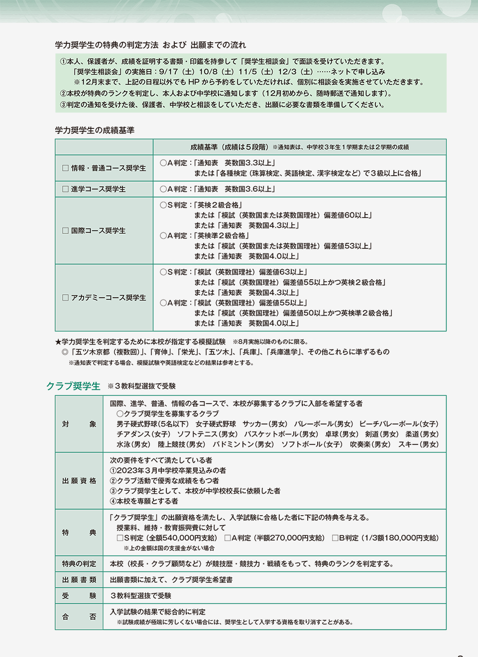 募集要項　P2